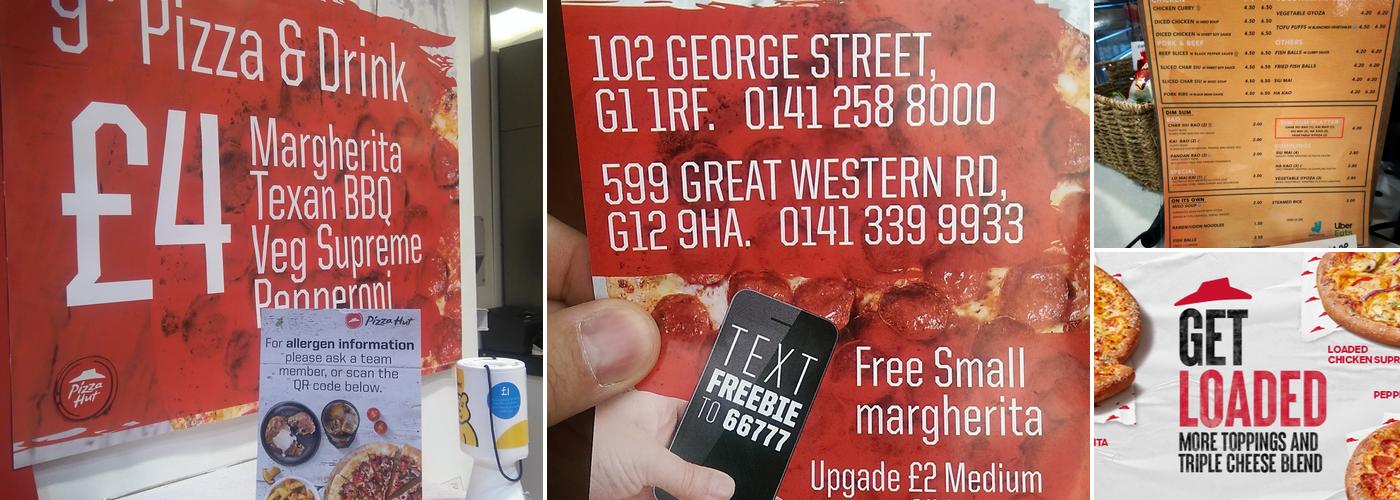 Pizza Hut Delivery Menu