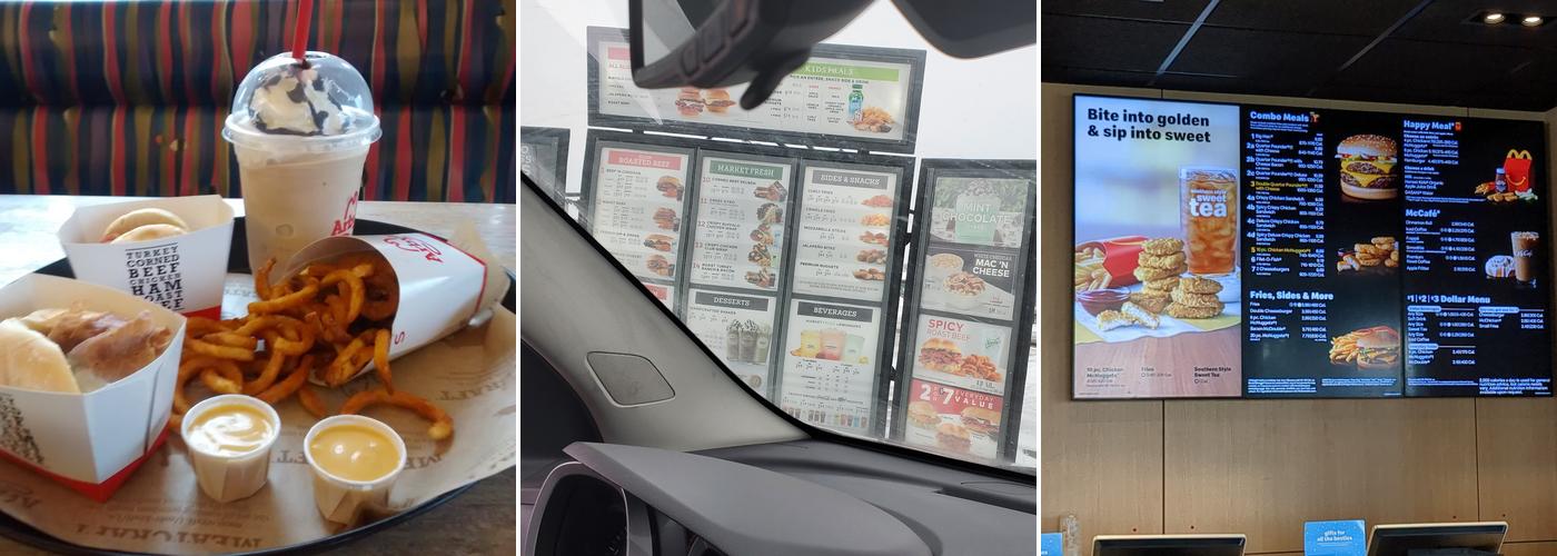 Arby's Menu