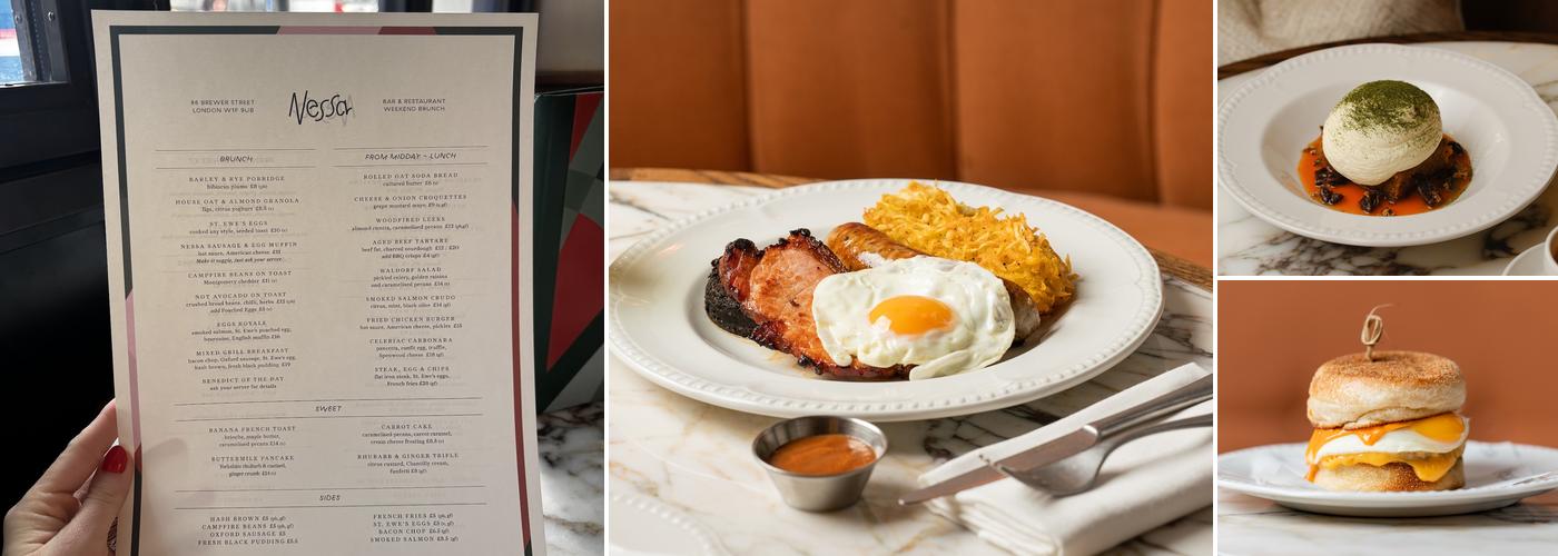 Nessa Soho Menu