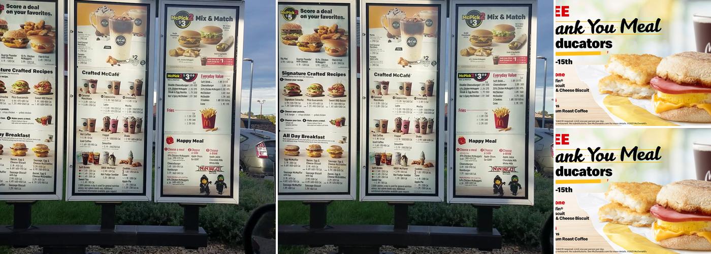 McDonald's Menu