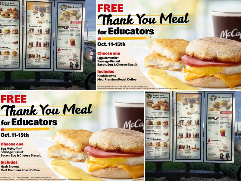 McDonald's Menu