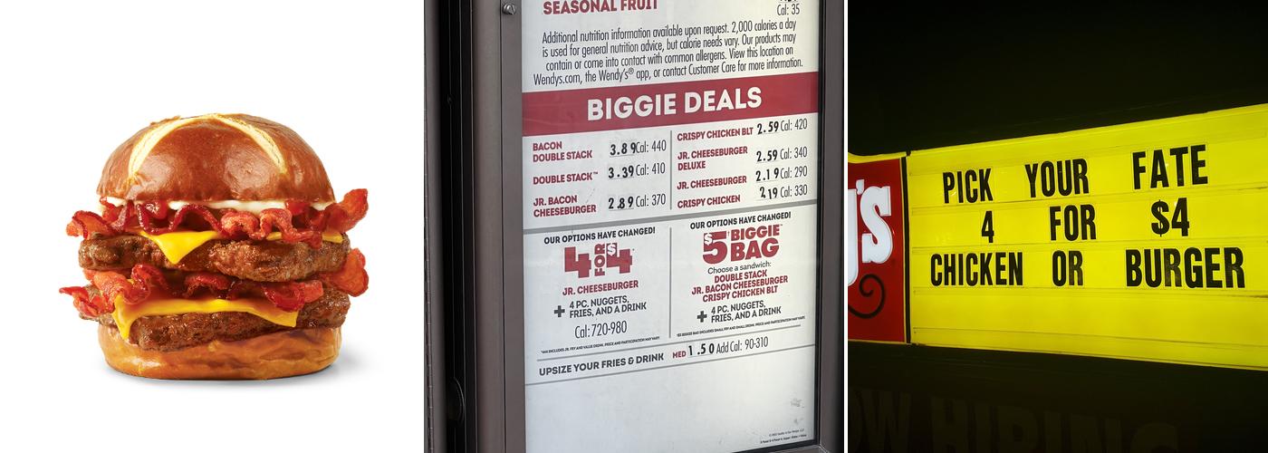 Wendy's Menu