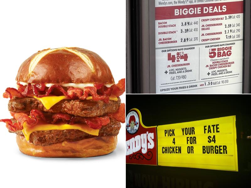 Wendy's Menu