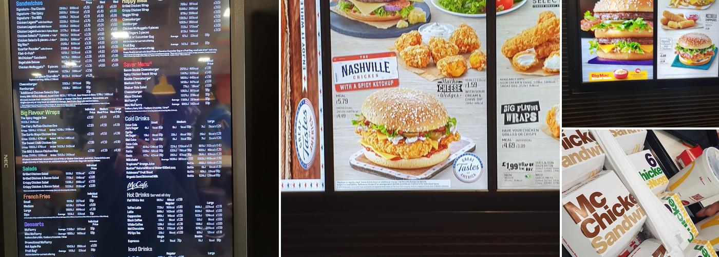 McDonald's Menu