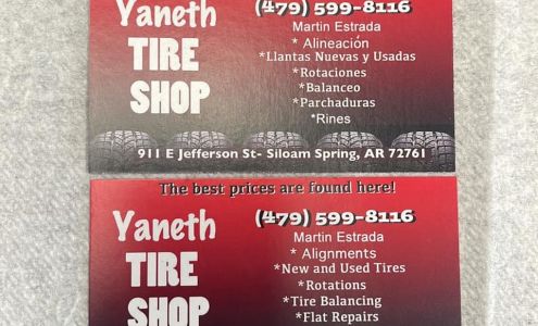 Yaneth Tire Shop