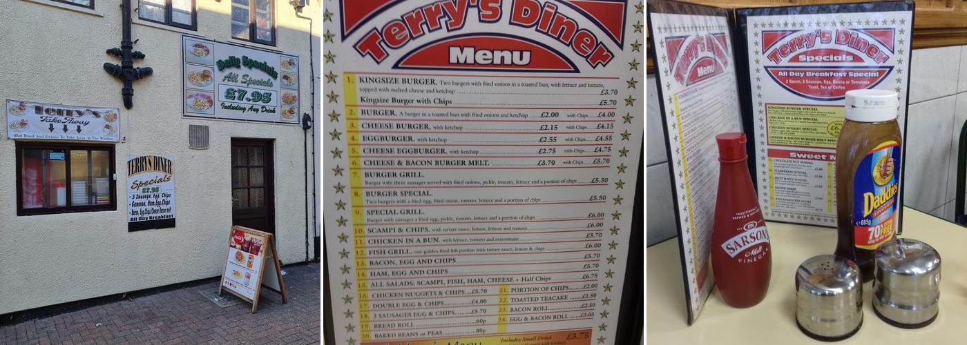 Terry’s Diner Menu