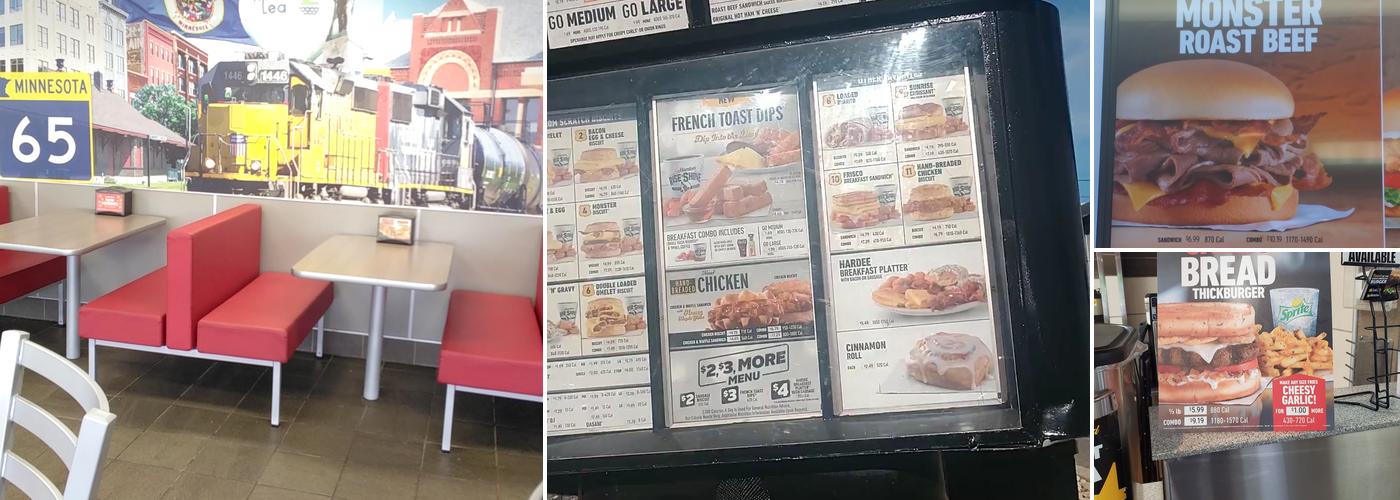Hardee’s Menu