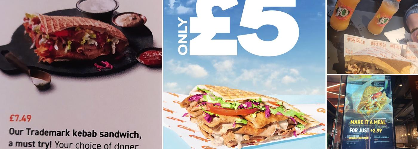 German Doner Kebab Menu