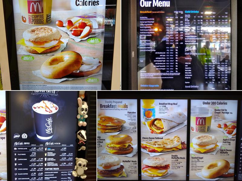 McDonald's Menu
