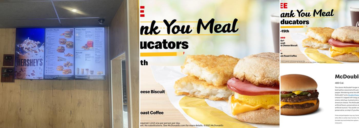McDonald's Menu