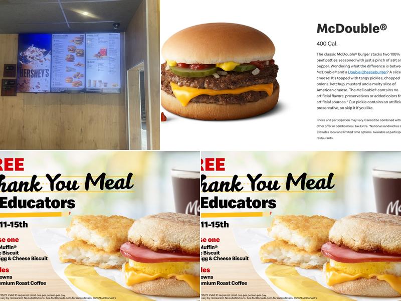 McDonald's Menu