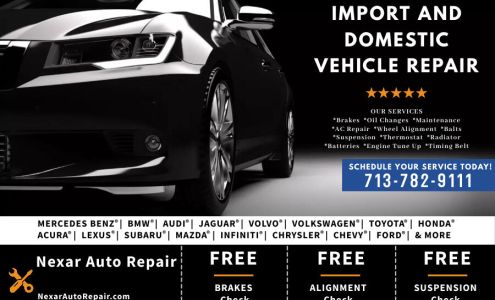 Katy Brakes & Alignment