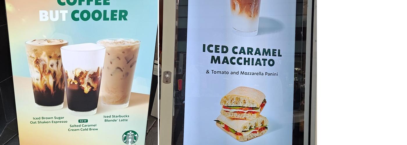 Starbucks Coffee Menu