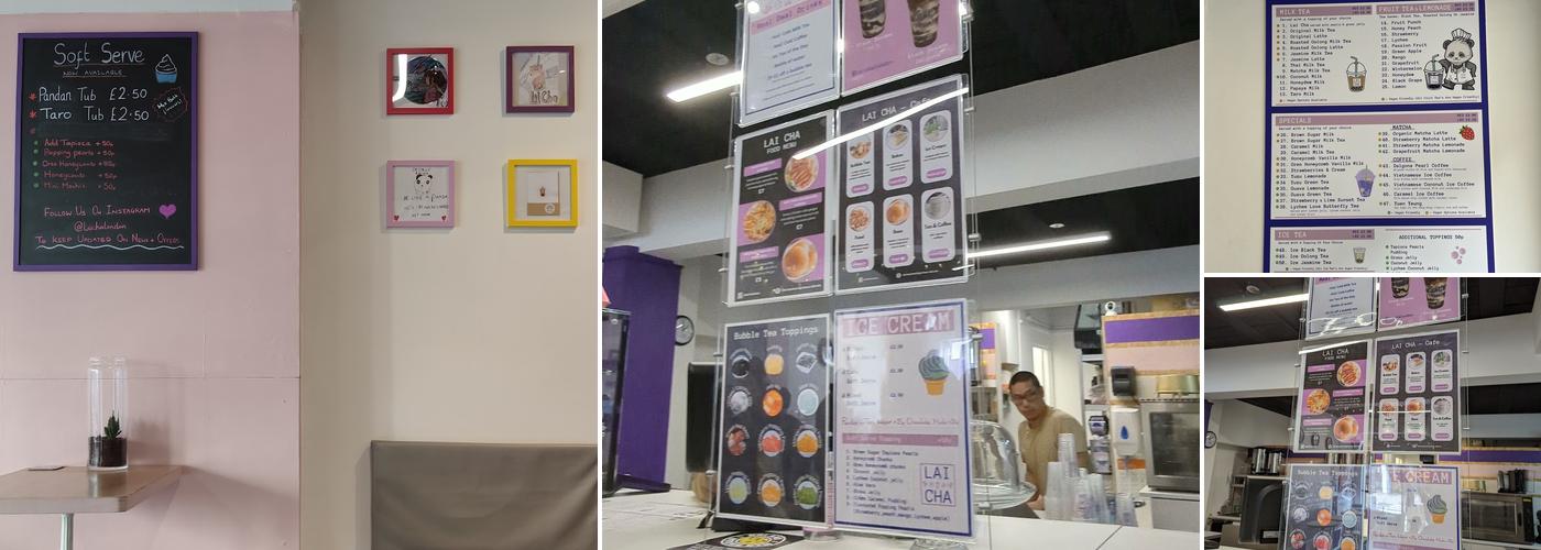 Lai Cha - Bubble Tea Menu
