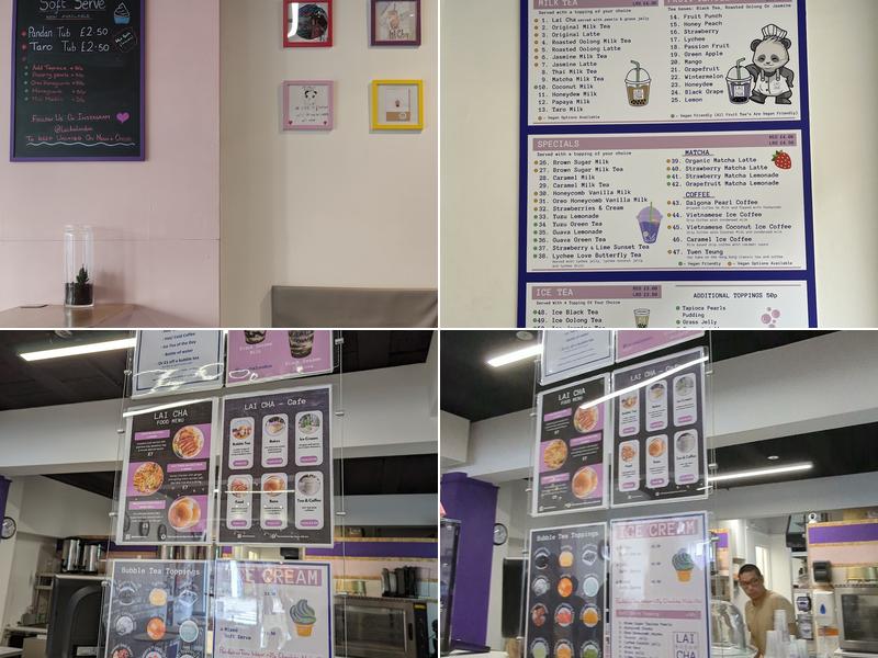 Lai Cha - Bubble Tea Menu
