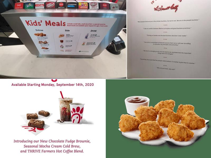 Chick-fil-A Menu