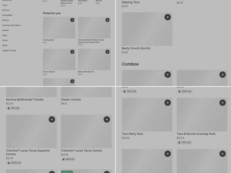 Taco Bell Menu
