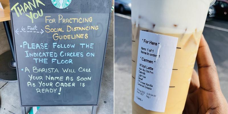 Starbucks Menu