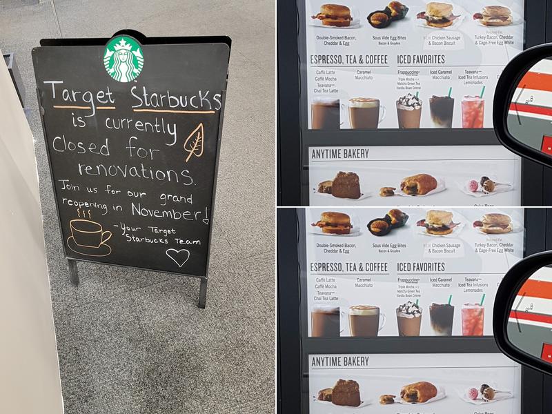 Starbucks Menu
