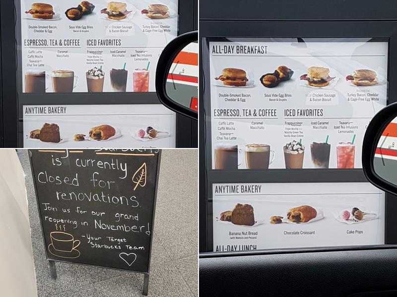 Starbucks Menu