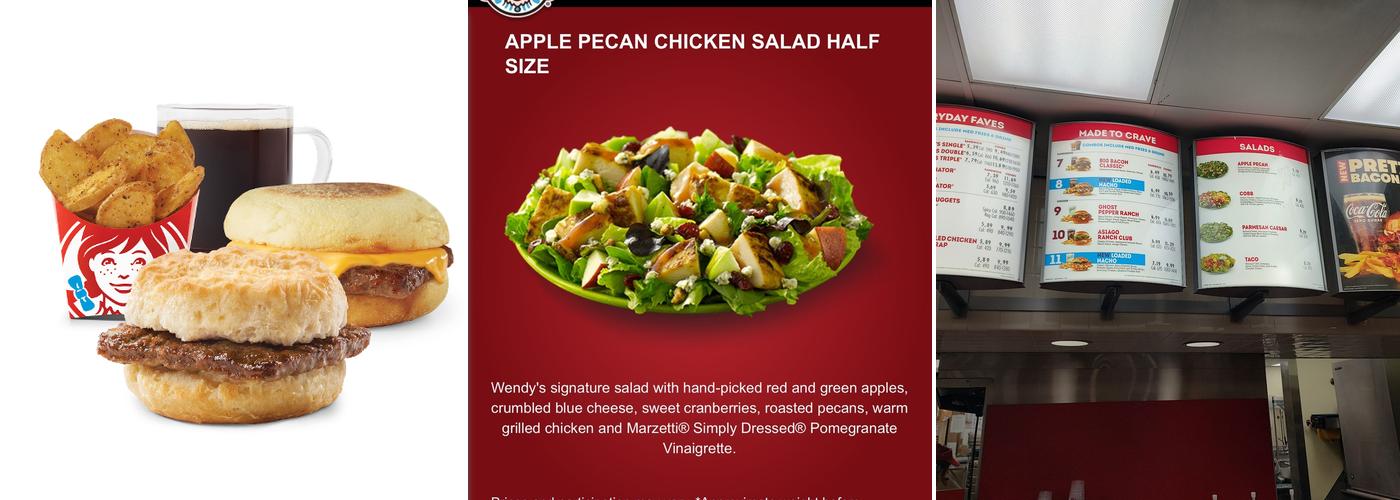 Wendy's Menu