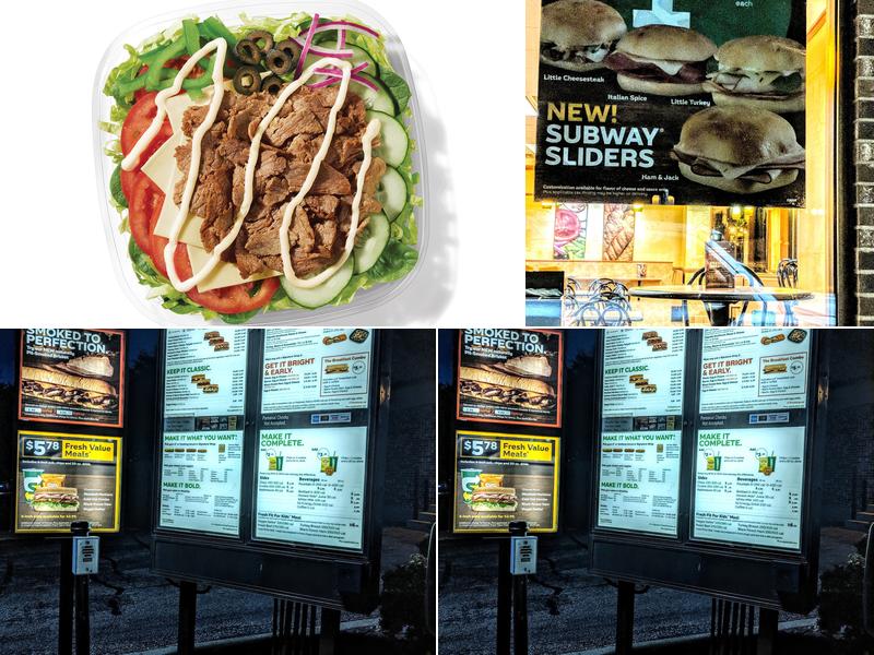 Subway Menu