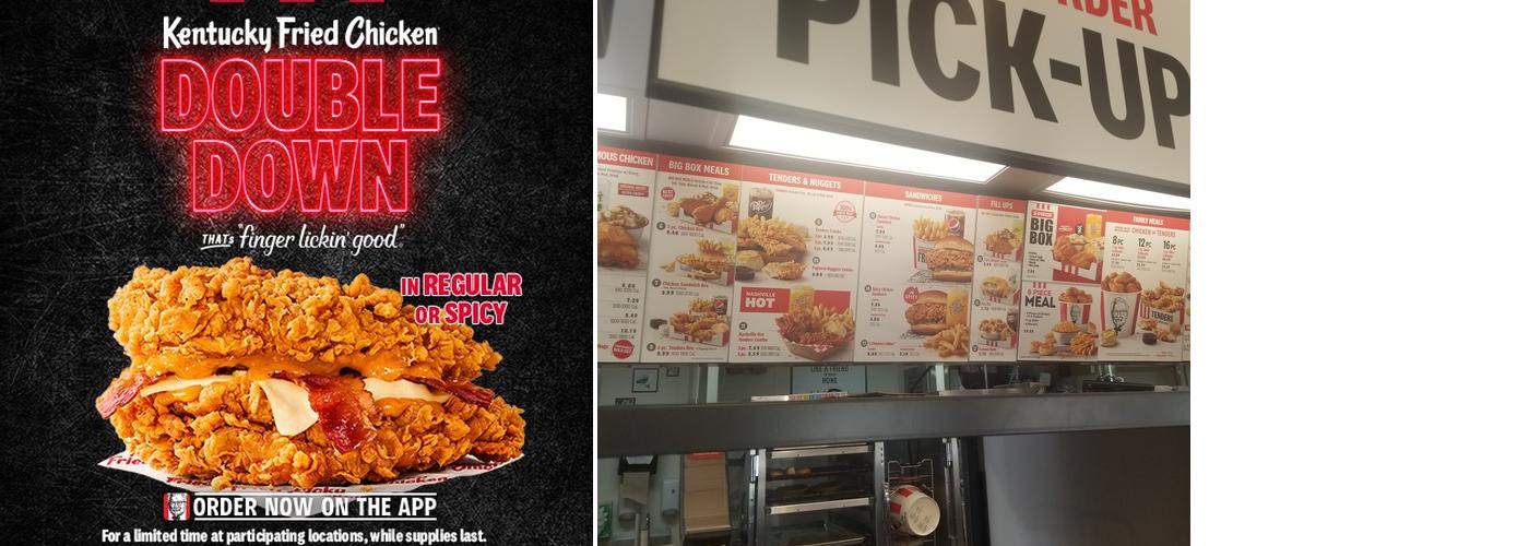 KFC Menu