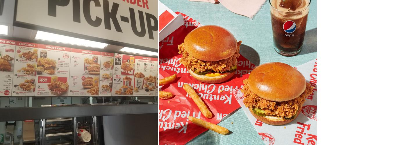 KFC Menu