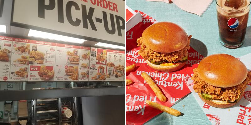 KFC Menu