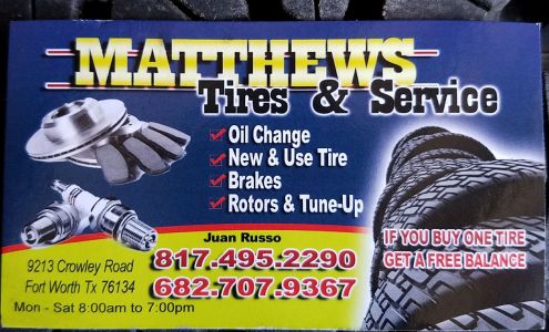 Matthews Tires & Services#1