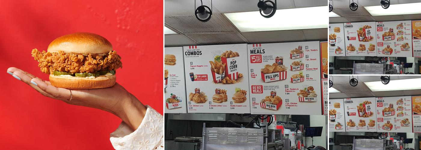 KFC Menu