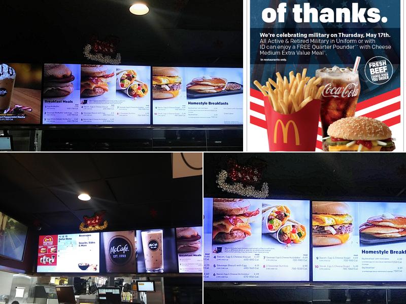 McDonald's Menu
