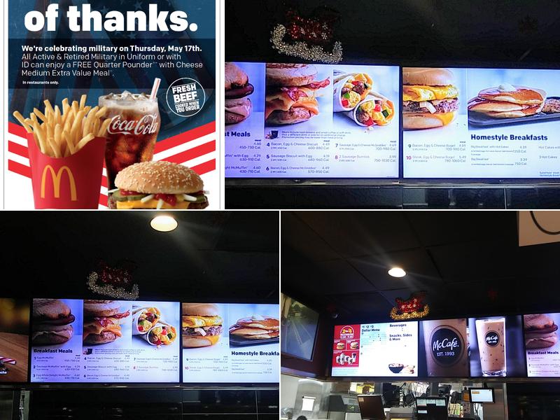 McDonald's Menu