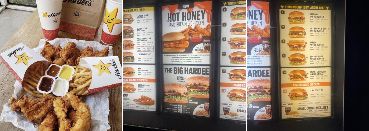 Hardee’s Menu