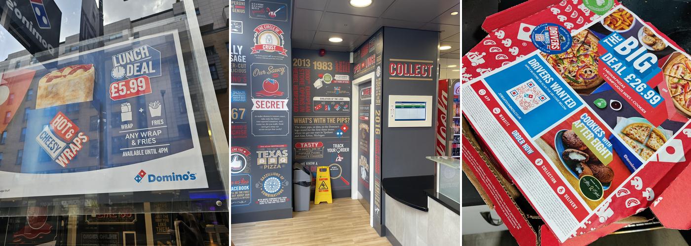 Domino's Pizza - Glasgow - Merchant City Menu