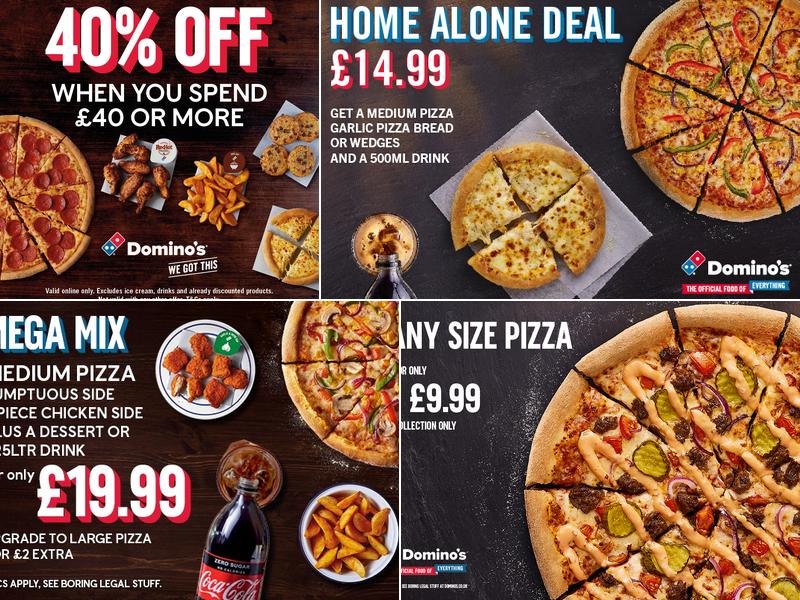 Domino's Pizza - Glasgow - Bishopbriggs Menu