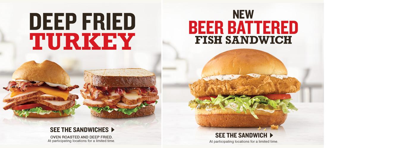 Arby's Menu