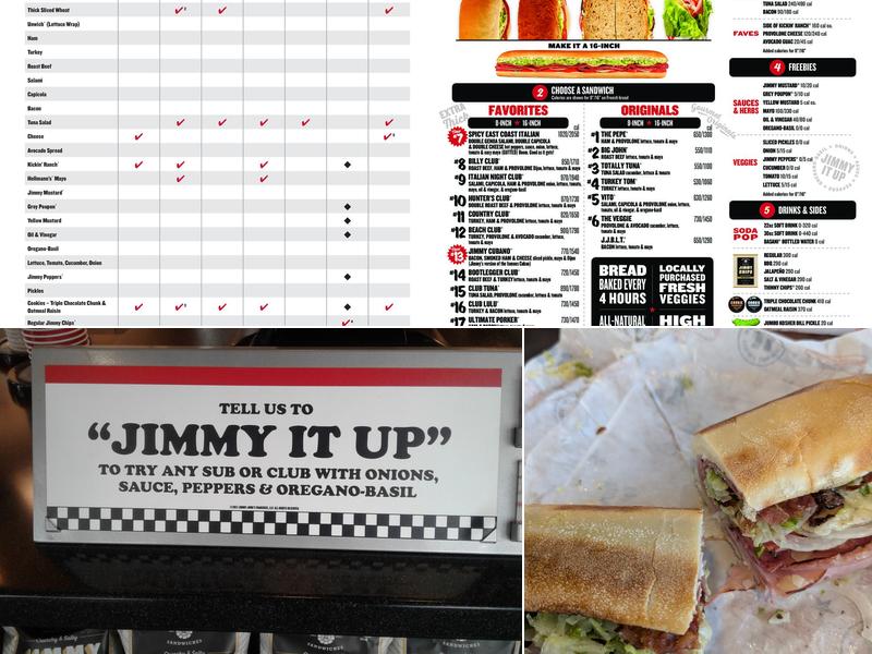 Jimmy John's Menu