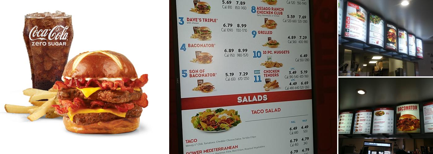 Wendy's Menu