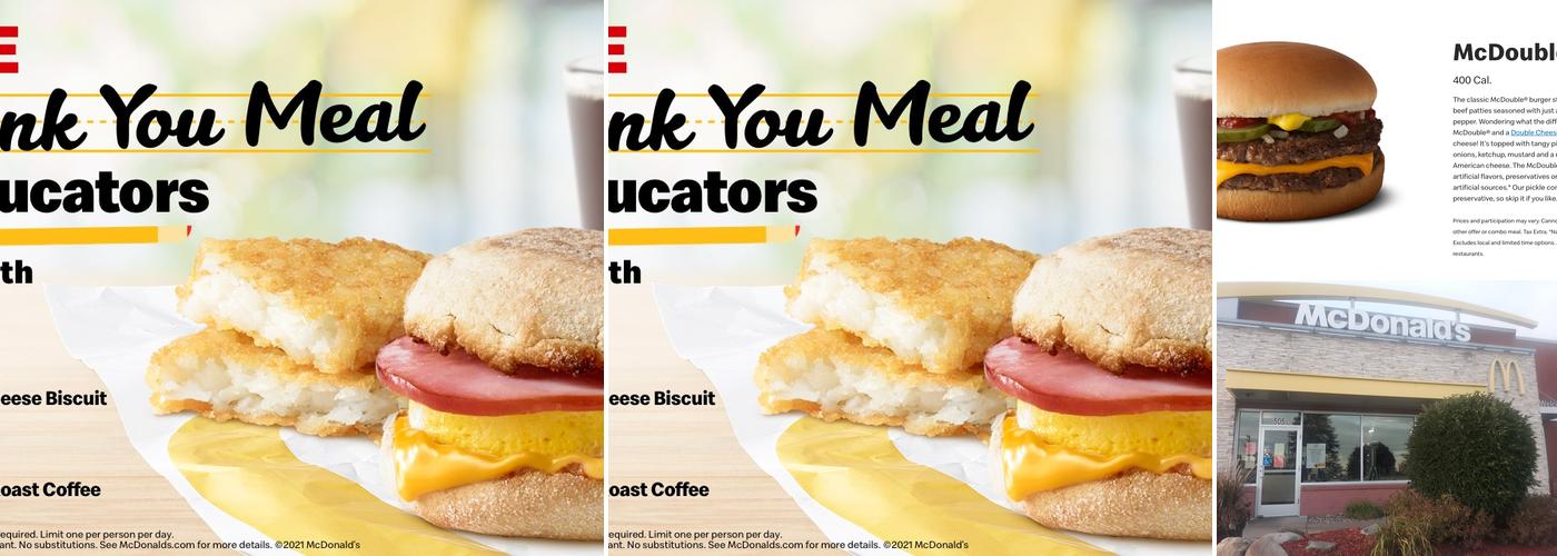 McDonald's Menu