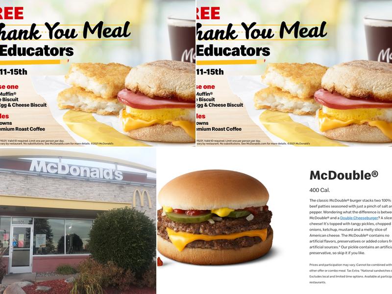 McDonald's Menu