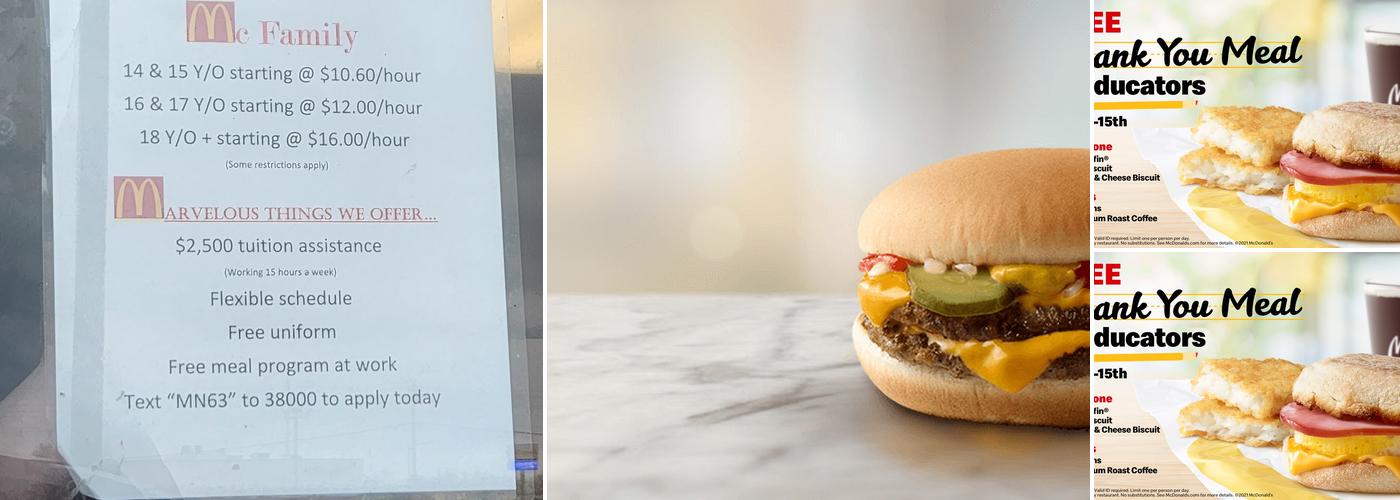 McDonald's Menu