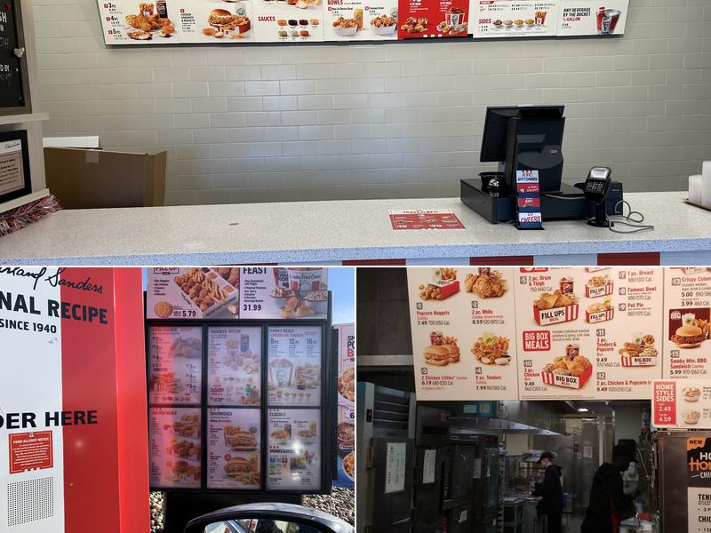 KFC Menu