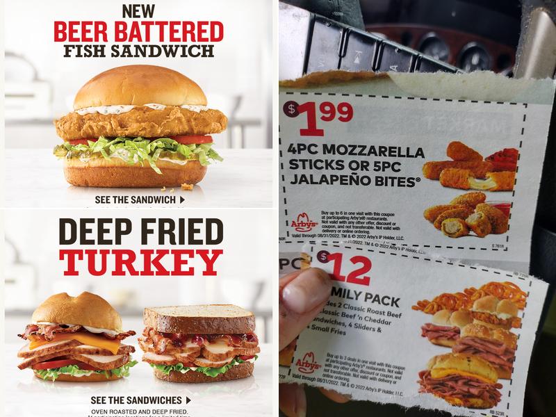 Arby's Menu