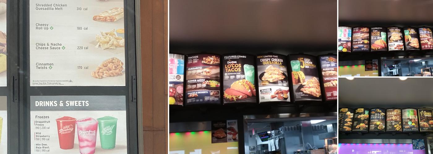 Taco Bell Menu