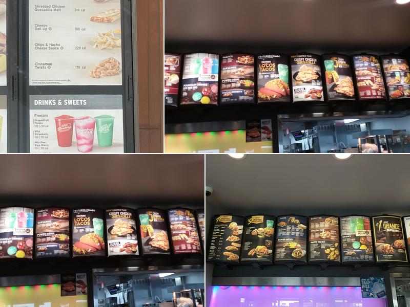 Taco Bell Menu