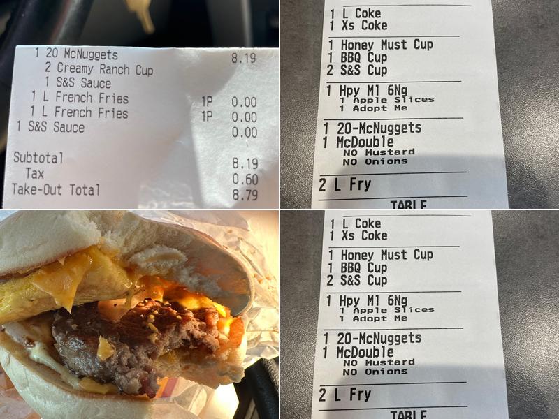McDonald's Menu