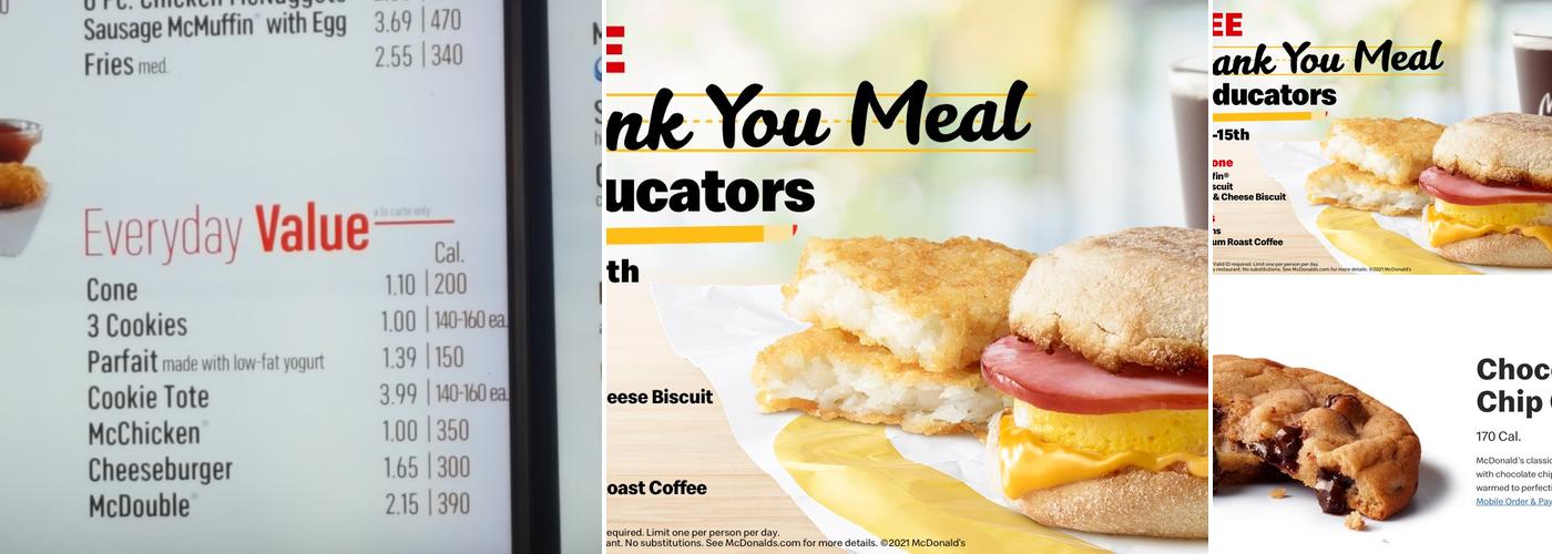 McDonald's Menu