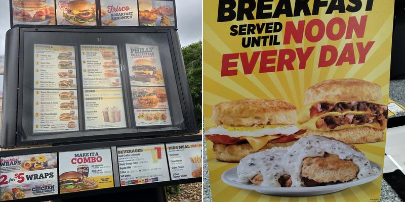 Hardee’s Menu