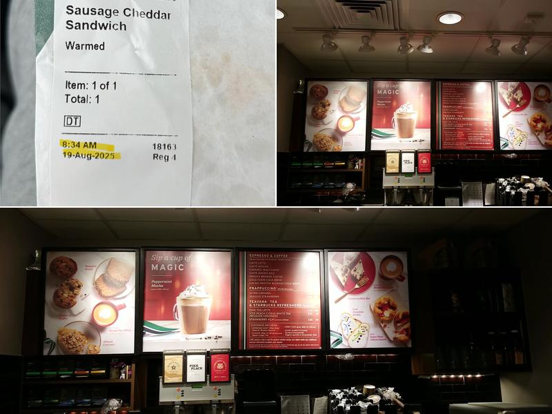 Starbucks Menu